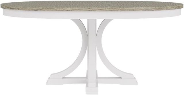 Riverside Furniture Cora Fog Round Dining Table with Cloud Base-1
