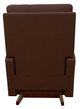 La-Z-Boy® Kells Chestnut Leather Power Rocking Recliner with Headrest-4