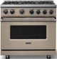 Viking® 7 Series 36" Nantucket Pro Style Natural Gas Range-0