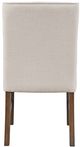 Jofran Inc. Carsons Oak Wheat Dining Side Chair-4