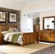 Liberty Furniture Grandpas Cabin 4-Piece Aged Oak King Bedroom Set-1