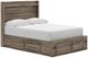 Signature Design by Ashley® Elbrim Brown Youth Full 4-Drawer Storage Panel Bed-1