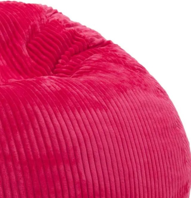 CordaRoy's® Fuchsia Plush Corduroy King Bean Bag-1
