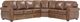 Palliser® Furniture Customizable Viceroy 3-Piece Curved Sofa Sectional-0