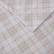Olliix by True North by Sleep Philosophy Pink Plaid Queen Cozy 100% Cotton Flannel Printed Sheet Set-1