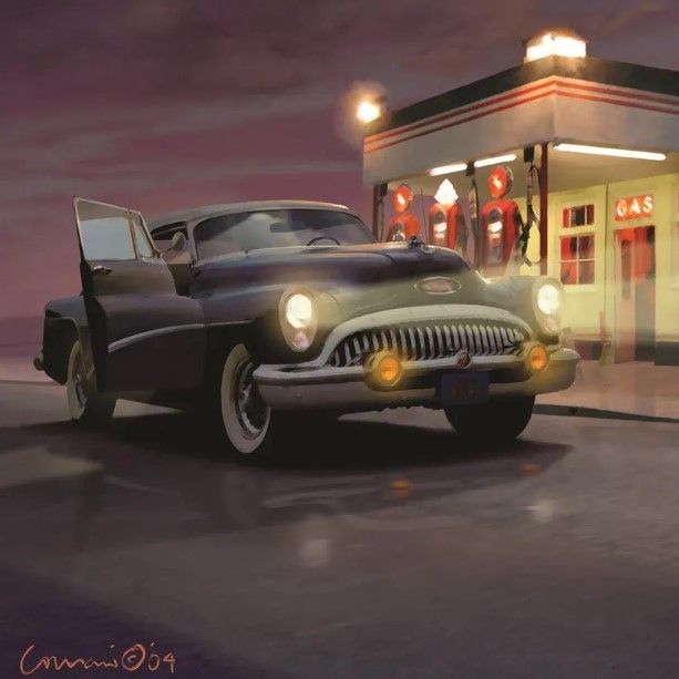 Classy Art Route 66 by Yellow Cafe Wall Art-1