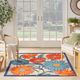 Nourison Home™ Aloha 5' Square Style 4 Area Rug-1