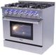Thor Kitchen® 48" Stainless Steel Pro Style Gas Range-2