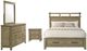 Coaster® Hazlewood Vineyard Oak Queen Bedroom Set-0