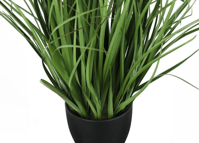 Monarch Specialties Inc. Green/Black 23" Artificial Potted Grass-1