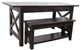 American Heartland Manufacturing Rustic Overhang Table-2