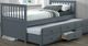 Titus Furniture Grey Twin Captains Bed-0