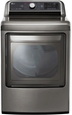 LG 7.3 Cu. Ft. Graphite Steel Front Load Electric Dryer-0