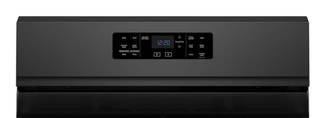 Whirlpool® 30" Freestanding Gas Range-Black-2