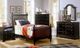 Vaughan-Bassett Cottage Black Twin Slat Poster Footboard-3
