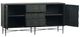 Dovetail Furniture Harten Antique Black Sideboard-1