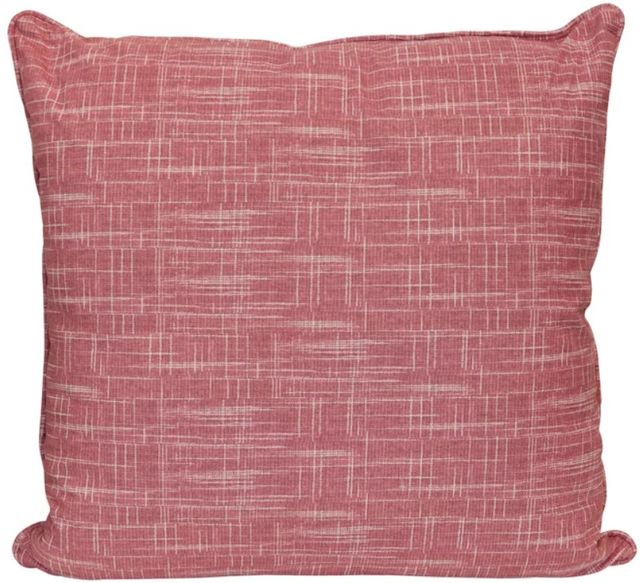 Stylecraft Pink Designer Pillow with White Stripes-0