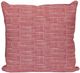 Stylecraft Pink Designer Pillow with White Stripes-0