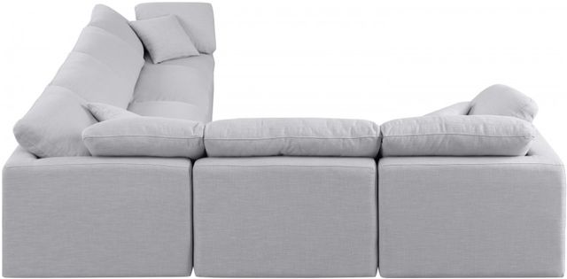 Meridian Furniture Indulge 6-Piece Gray Modular Sectional-1