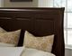 Vaughan-Bassett French Market Merlot King Sleigh Storage Bed-2