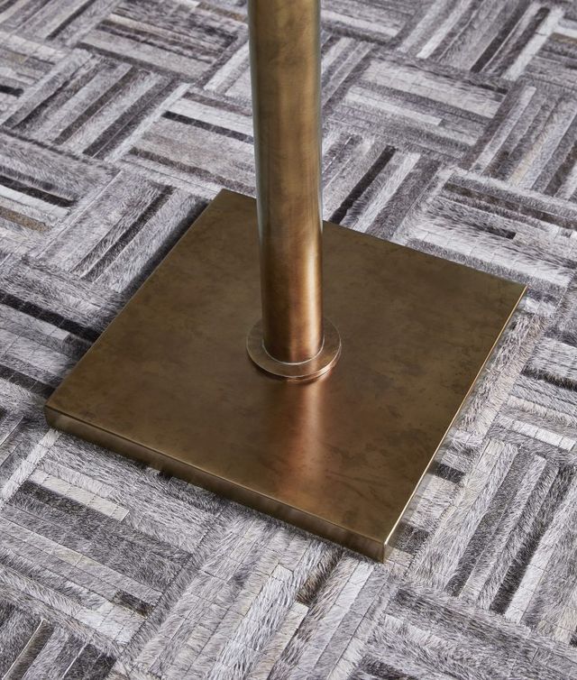 Signature Design by Ashley® Jenton Black/Gold Metal Floor Lamp-1