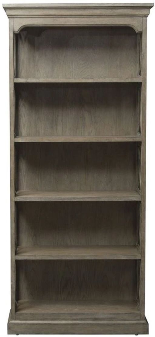 Liberty Furniture Simply Elegant Heathered Taupe Bookcase-2
