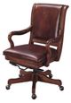 Aspenhome® Richmond Brown Burgundy Richmond Office Chair-0