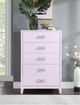 Meridian Furniture Bowtie Pink Chest-2