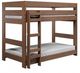 Furniture of America® Melitta Mahogany Twin Bunk Bed-0
