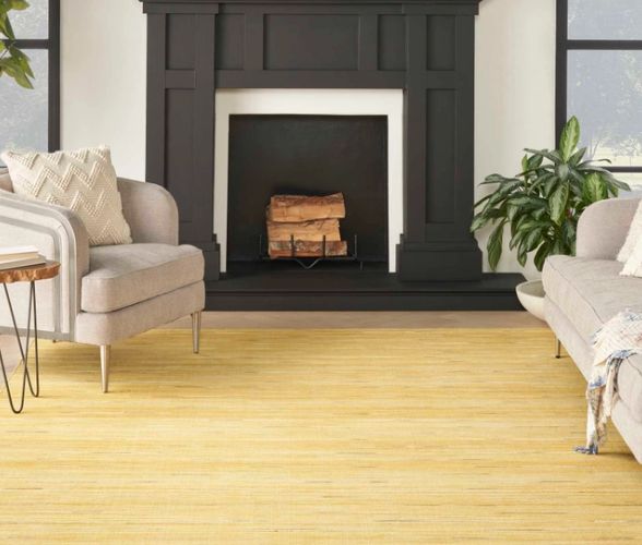 Nourison Home™ Interweave Yellow 5'x7' Area Rug-4
