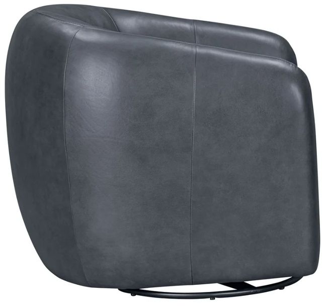 Parker House® Como Renaissance Blue Swivel Glider Accent Chair-3