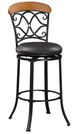 Homelegance® Benson Black Pub Swivel Chair-0