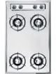 Summit® 30" Chrome Gas Cooktop-1