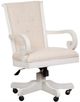 Magnussen Home® Bronwyn Alabaster Upholstered Swivel Chair-0