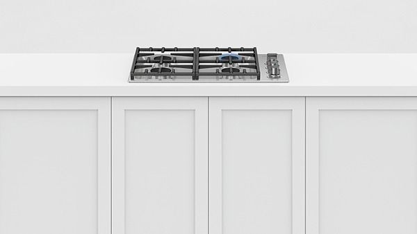 Fisher & Paykel Series 9 30" Stainless Steel Natural Gas Cooktop-2