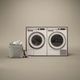 ASKO 7 Series 2.8 Cu. Ft. White Steel Seal™ Front Load Compact Washer-5