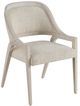 Universal Explore Home™ Avaline Monique Linen/White Arm Chair-0