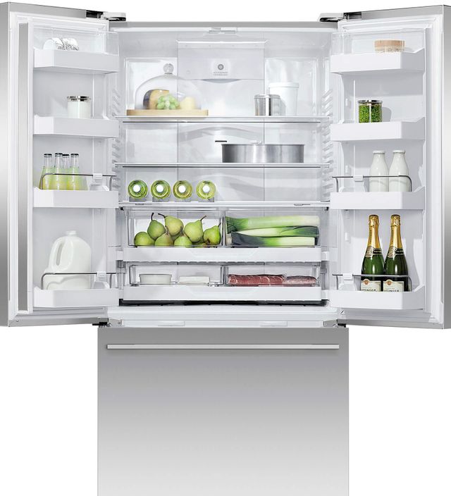 Fisher & Paykel Series 7 36 in. 20.1 Cu. Ft. Stainless Steel French Door Refrigerator-1