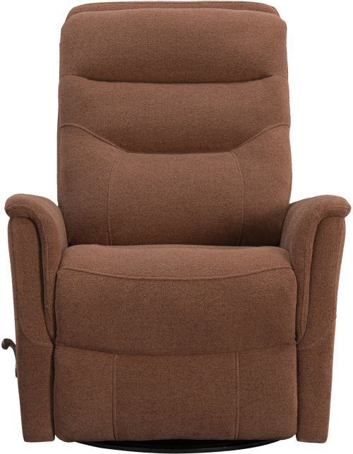 Parker House® Gemini Snazzy Terracotta Manual Swivel Glider Recliner-3