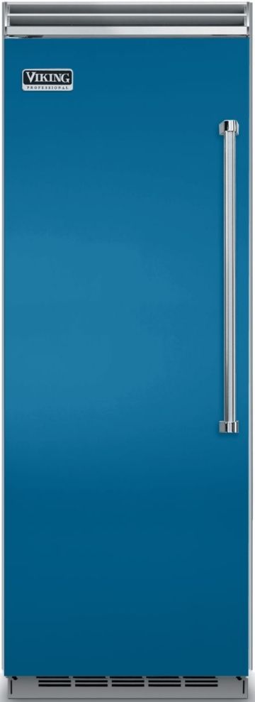 Viking® 5 Series 15.9 Cu. Ft. Alluvial Blue Professional Left Hinge All Freezer-0