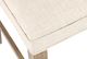Jofran Inc. Carlyle Crossing Beige Upholstered Stool-4