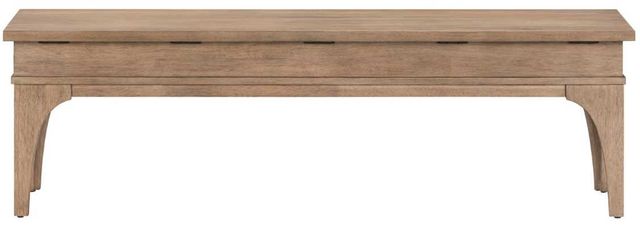Liberty Furniture Haven Hills Camel Beige Bed Bench-4