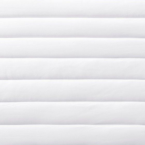 Olliix by Madison Park Essentials White Waterproof Quilted Microfiber Full Frisco Sofa Bed Pad-2