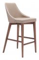 Zuo® Moor Beige Counter Chair-0