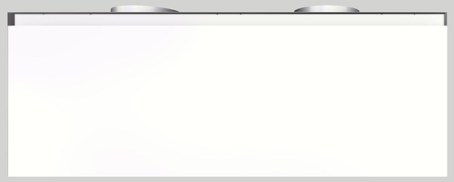 Vent-A-Hood® 54" White Wall Hood-2