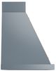 Ilve® Nostalgie II Noblesse 40'' Blue Gray Wall Mounted Range Hood with Brass Trim-2