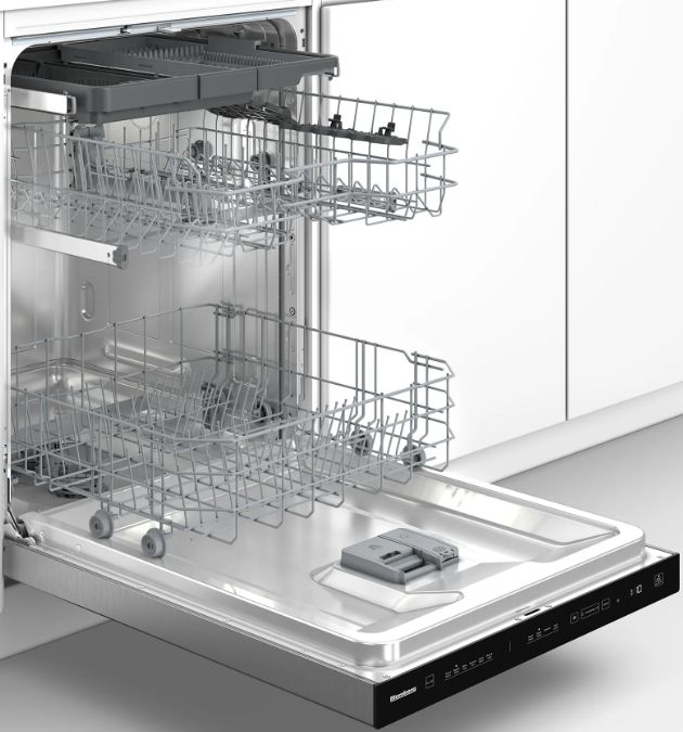 Blomberg­® 24" Fingerprint Free Stainless Steel Top Control Built-In Dishwasher-4