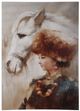 A & B Home Brown/White Wall Art-0