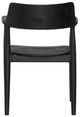 Dovetail Furniture Stafford Black Dining Chair-4