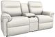 La-Z-Boy® Jay Oatmeal Power Reclining Loveseat with Console, Headrest, and Lumbar-0